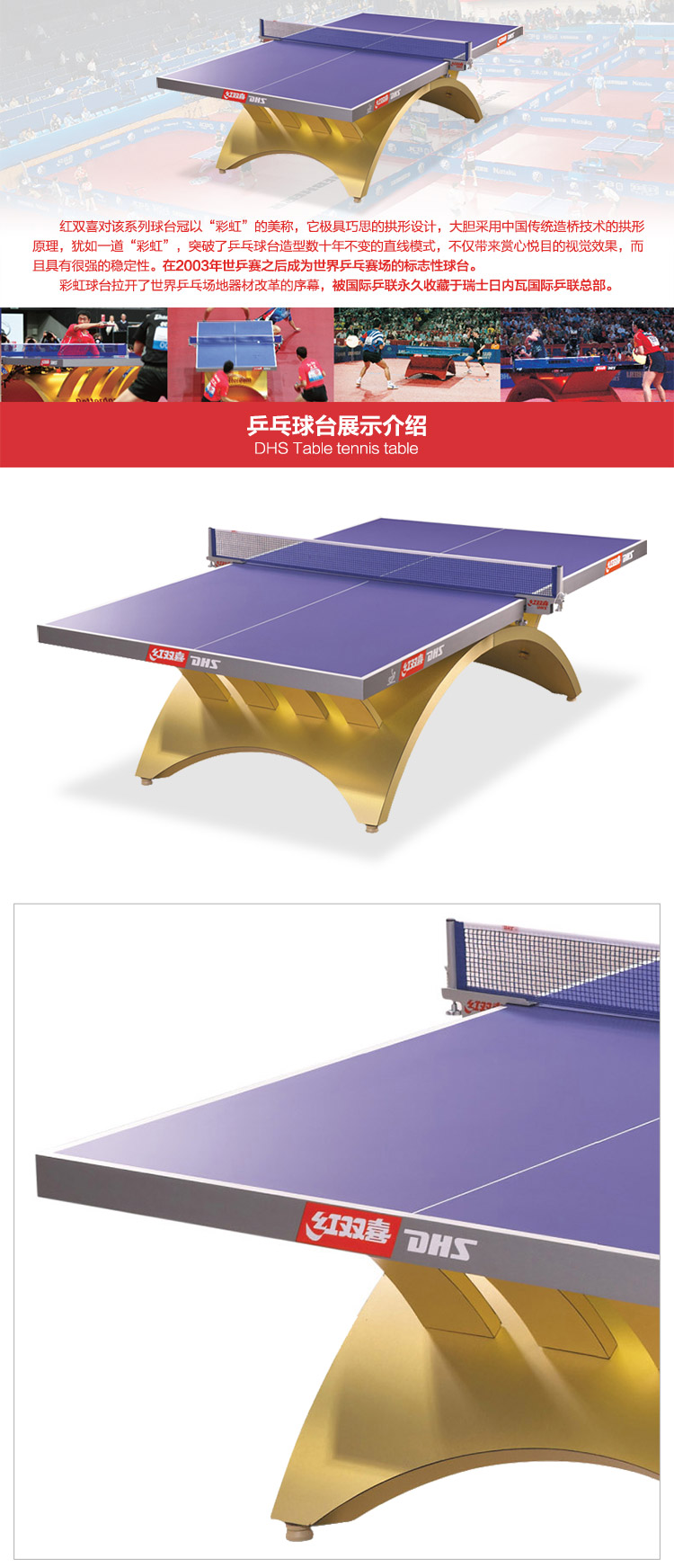 金彩虹乒乓球台_红双喜乒乓球桌_比赛专用乒乓球台-广西mk体育体育健身器材有限公司