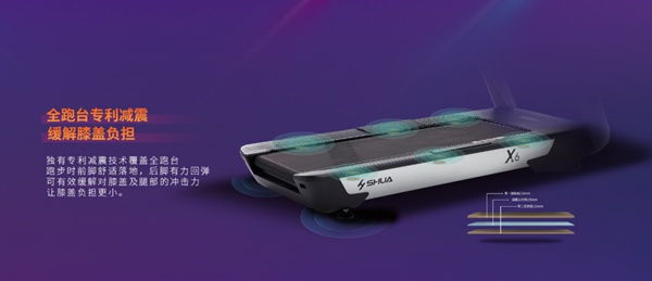 室内健身器材-mk体育X6心率版跑步机