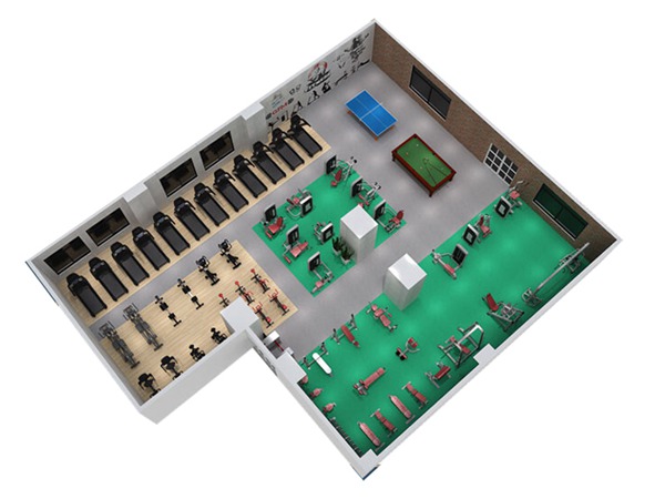1000平方健身房配置方案-广西mk体育健身器材有限公司 1000平方健身房配置方案-广西mk体育健身器材有限公司
