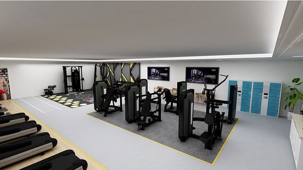 120平方健身房配置方案-广西mk体育体育健身器材有限公司