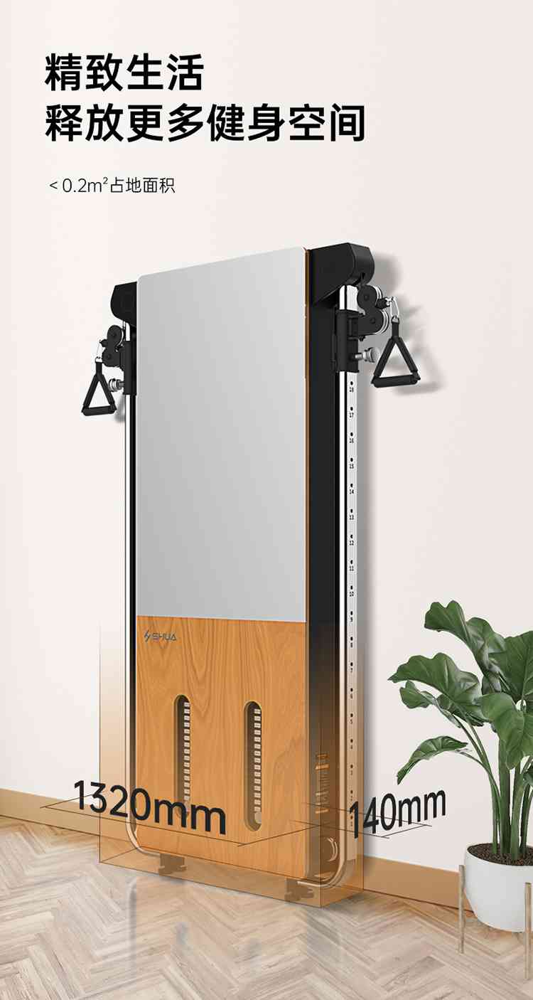 SH-G699 壁挂式拉绳训练器-广西mk体育体育健身器材有限公司