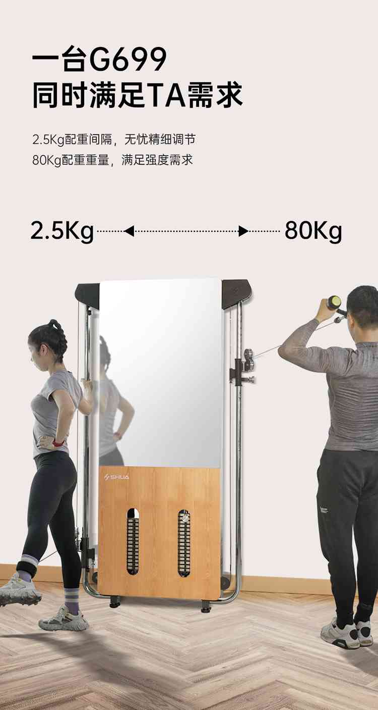 SH-G699 壁挂式拉绳训练器-广西mk体育体育健身器材有限公司